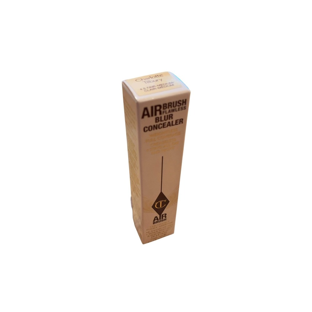 Charlotte Tilbury Airbrush Flawless Blur Concealer 4.5 Fair-Medium NIB Full Size